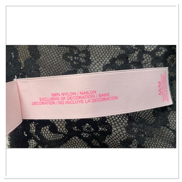 Victoria's Secret Lacie Slip Dress Black Size Medium - Picture 8 of 8